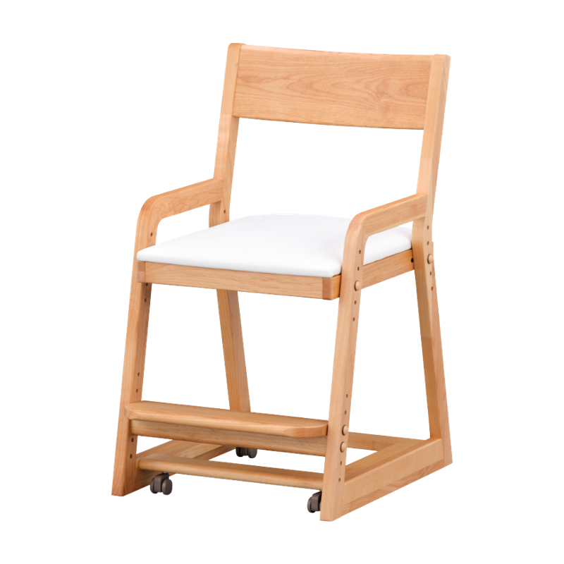 COCORO-KD DESK CHAIR (NA-WH)